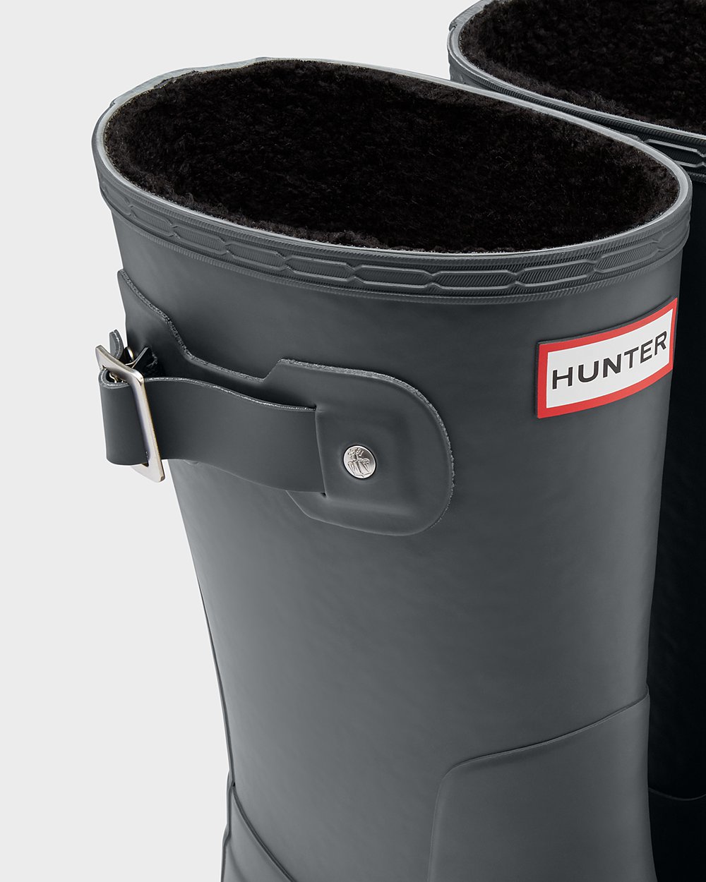 Korte Regenlaarzen Heren - Hunter Original Insulated - Diep Groen - 01XKTMFZS